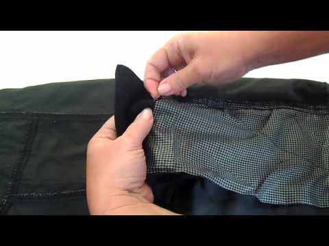 Как углубить мешковину кармана. How to deepen the pocket bag.