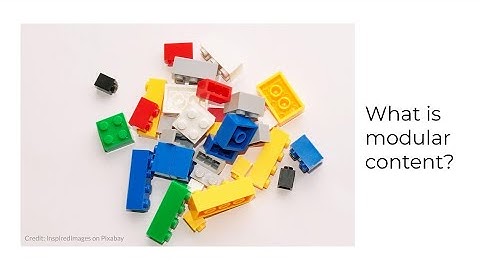 Modular Content (TECM 5191: Module 3)