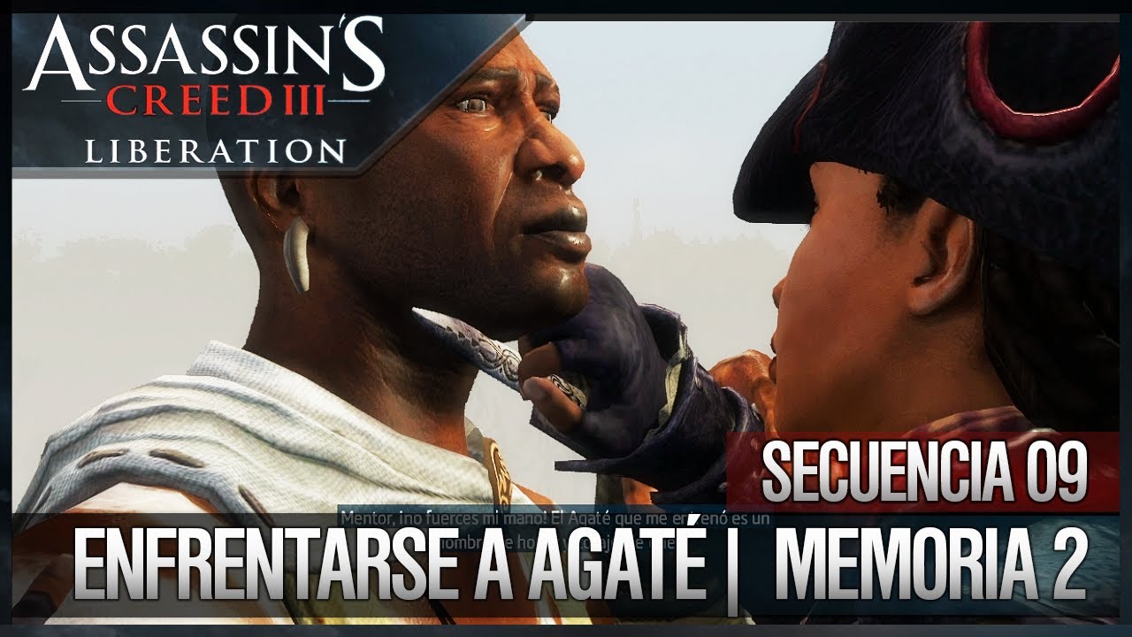 dlcl stanford Assassin's Creed Liberation HD | Walkthrough | Secuencia 9 | Enfrentarse a Agaté | 2 | 100%
