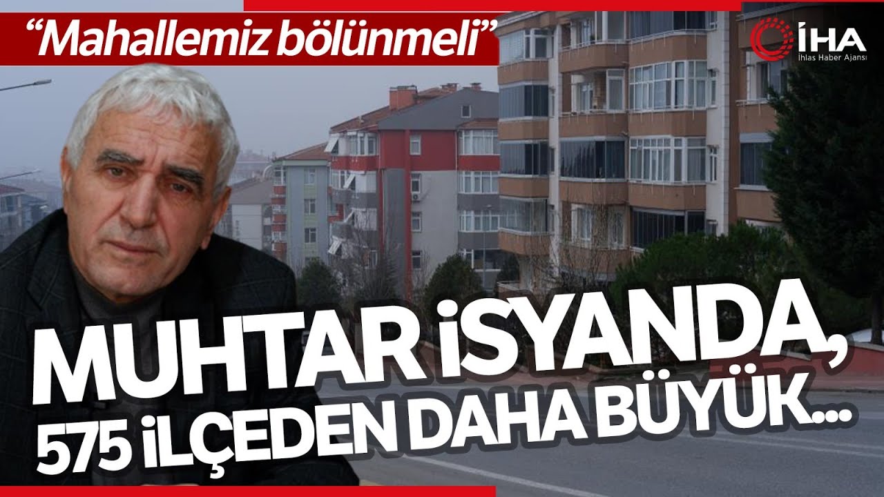 Edirne'nin Bu Mahallesi Nüfusuyla 575 İlçeden Daha Büyük