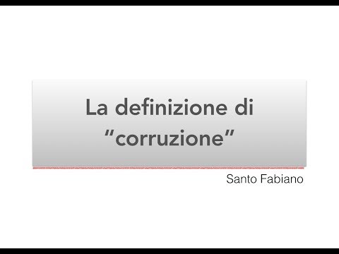 AC_2019_01 definizione di corruzione