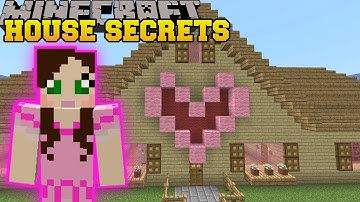 Minecraft: SECRETS IN MY HOUSE!! - FIND THE BUTTON PAT & JEN EDITION - Custom Map