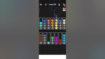 Level 725 of Ball Sort Color Puzzle