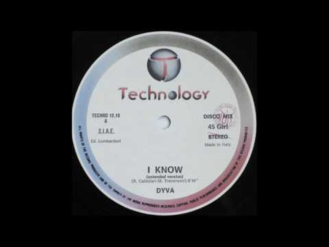 Dyva  ‎– I Know (Extended Version) 1987
