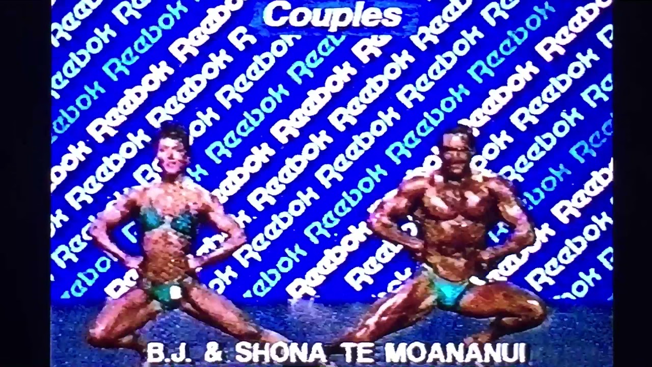 BJ Johns and Shona Te Moananui 1989 Mixed Pairs Posing Routine - YouTube