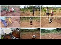 PLANTANDO MUDAS DE VERDURAS NA NOSSA HORTA +DANDO UMA NOTÍCIA SOBRE KELLY