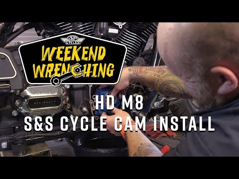 Cam Replacement on a Milwaukee 8 Harley Davidson Touring Bike : Weekend Wrenching