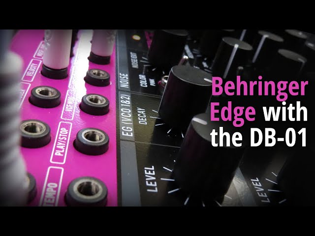 Behringer Edge with the DB-01