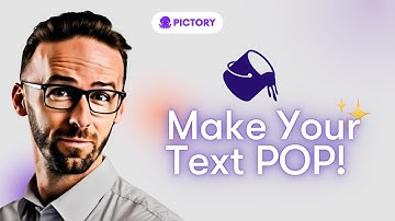 Make Your Video Text POP With This Simple Pictory Trick!