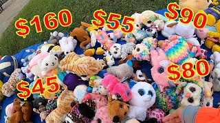I FOUND SO MANY VALUABLE PLUSH AT THIS FLEA MARKET!