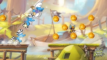 Smurfs Epic Run - Fun Platform Adventure #2 | Help Smurfs against Gargamell! By Ubisoft