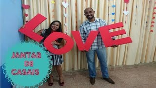 DECORAÃ‡ÃƒO PARA JANTAR DE CASAIS OU NOIVADO| EU DISSE SIIIM