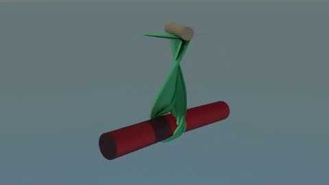 xpbd + continuous collision detection test 1