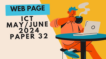 IGCSE ICT 0417 Paper 3 (Website Authoring) | May/June 2024 Solutions