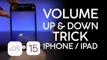 Volume Up and Down Button Tips & Tricks iPhone iPad iOS 15