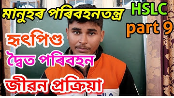 HSLC science chapter 6 (part 9) জীৱন প্ৰক্ৰিয়া ( Life proccess ) video lecture in  Assamese class 10
