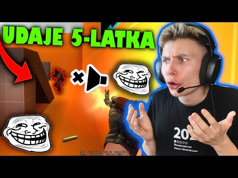 UDAJE 5-LATKA W CS'IE xD - NIE WIERZYLI ŻE TO JA