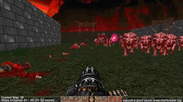 Brutal Doom v21 Memento Mori 2 Map 26 part 3 UV pistol starts no save