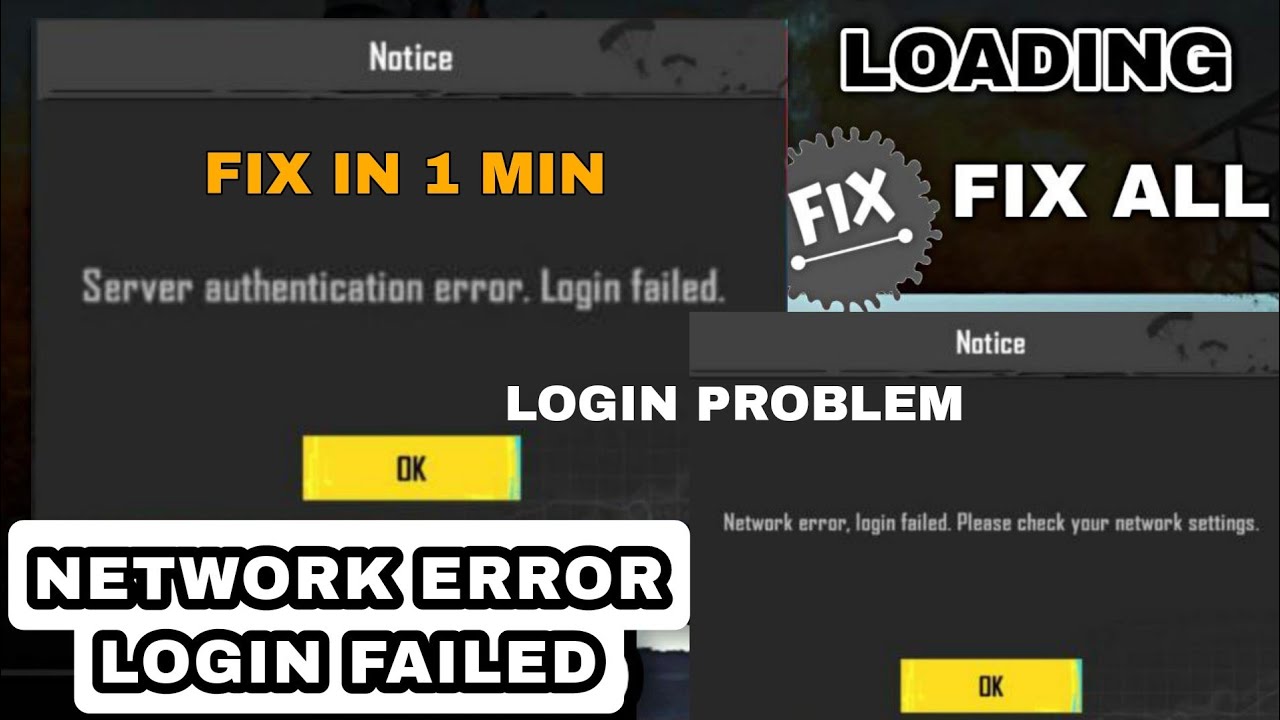 Server auth failed. Server auth failed