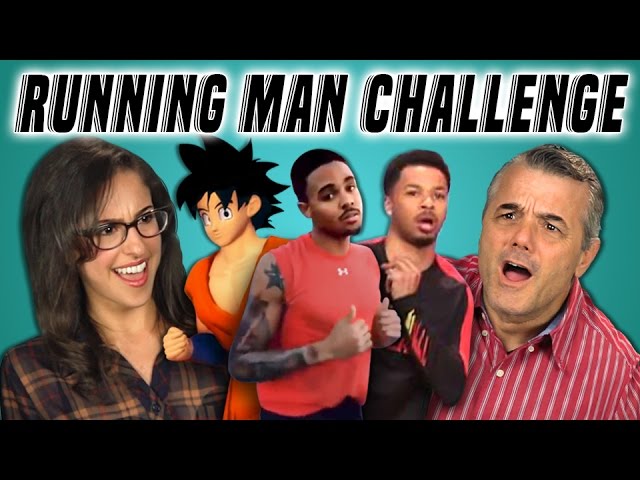 Adults React To Running Man Challenge Vine Compilation Ft Sing It Cast Youtube - roblox running man challenge youtube