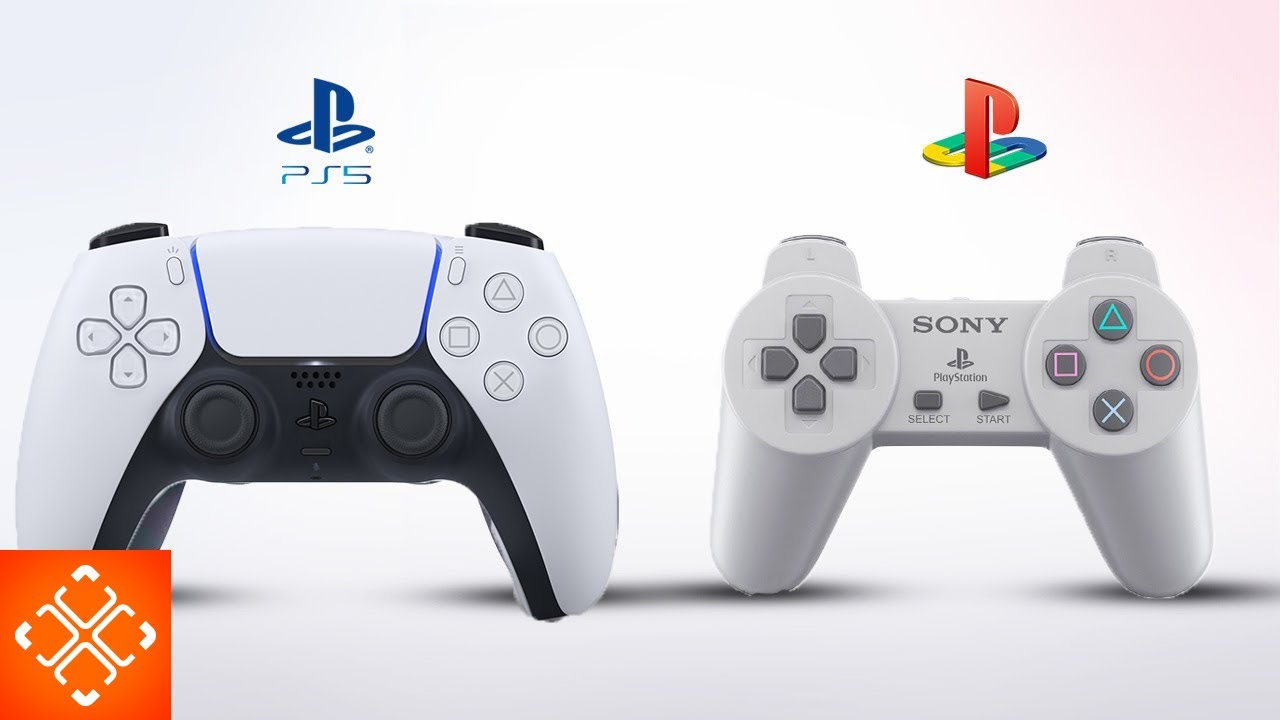 Dualsense di PlayStation 5 trasformato nel controller PS1 in un