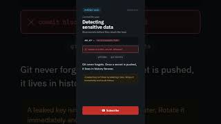 Detecting Sensitive Data Short for Exam Prep | AutoOps+ Commit Life Cycle #comptia