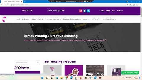Logging into the backend of your website