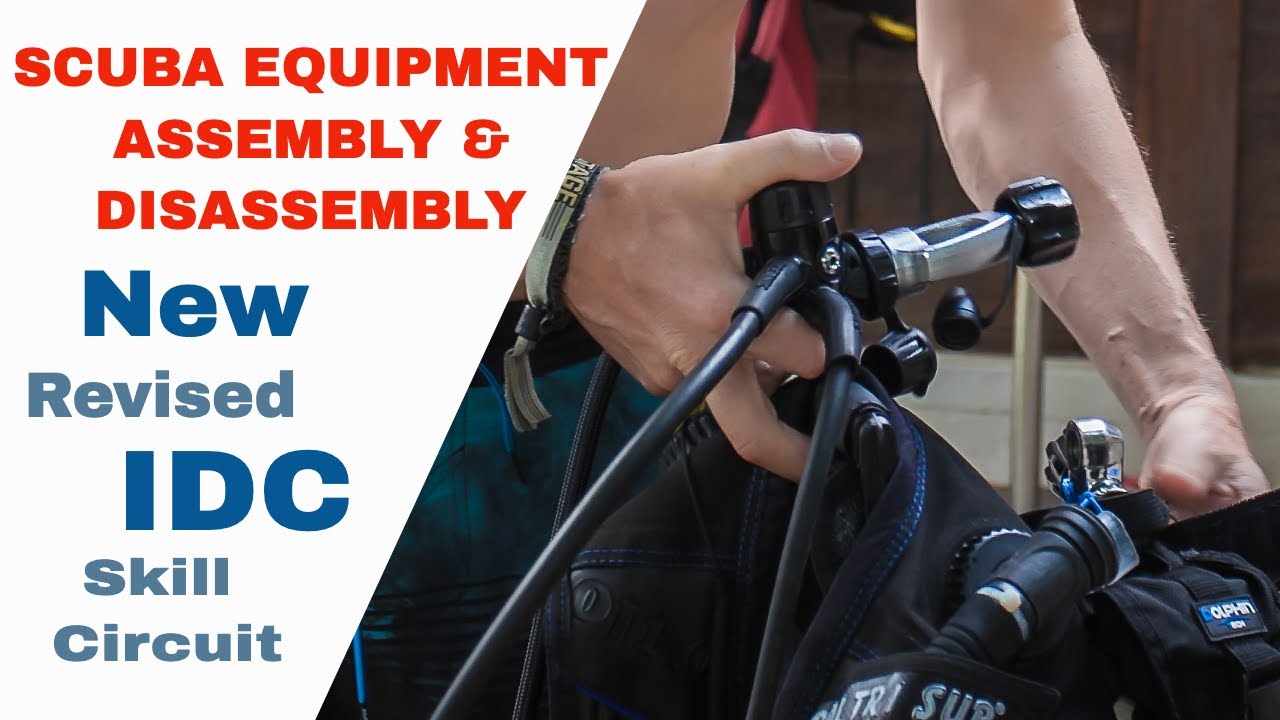 Scuba Equipment Assembly and Disassembly PADI IDC Skills Circuit