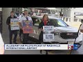 Allegiant Air pilots picket at BNA