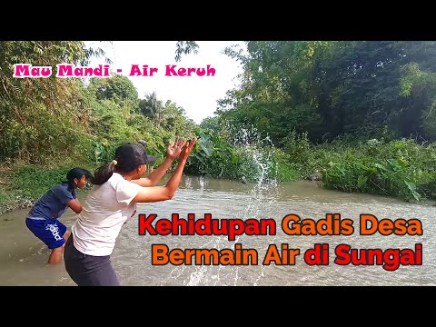 TANAH KARO SIMALEM || SIBULANG MAU MANDI DI SUNGAI || MELIHAT GADIS DESA BERMAIN AIR DI SUNGAI