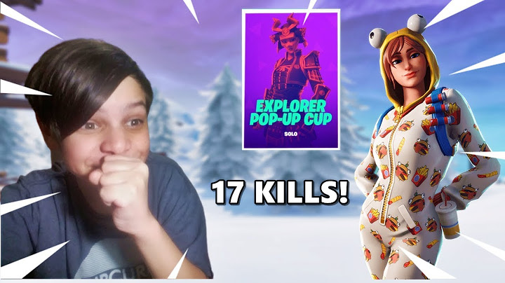 COMO DESTRUIR NO POP UP CUP SOLO! (17 kills)