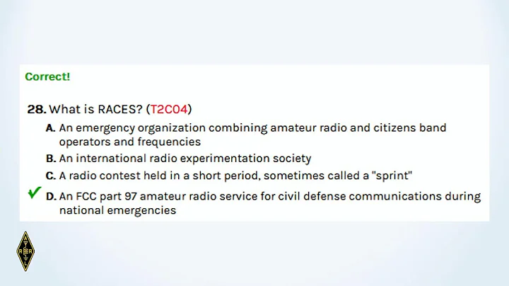 Technician Class 5th Edition - Chapter 09 - Safety