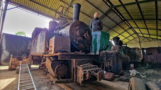 We Found an ABANDONED barn FULL of Steam Locomotives  Collection X