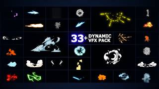 Dynamic Mega VFX Pack - 30  Cartoon Visual Effects (Ae, Pr, Dr, FCPX)
