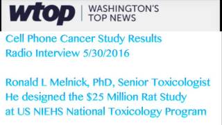 Cell Phones Can Cause Cancer: Washington DC WTOP US Government Scientist