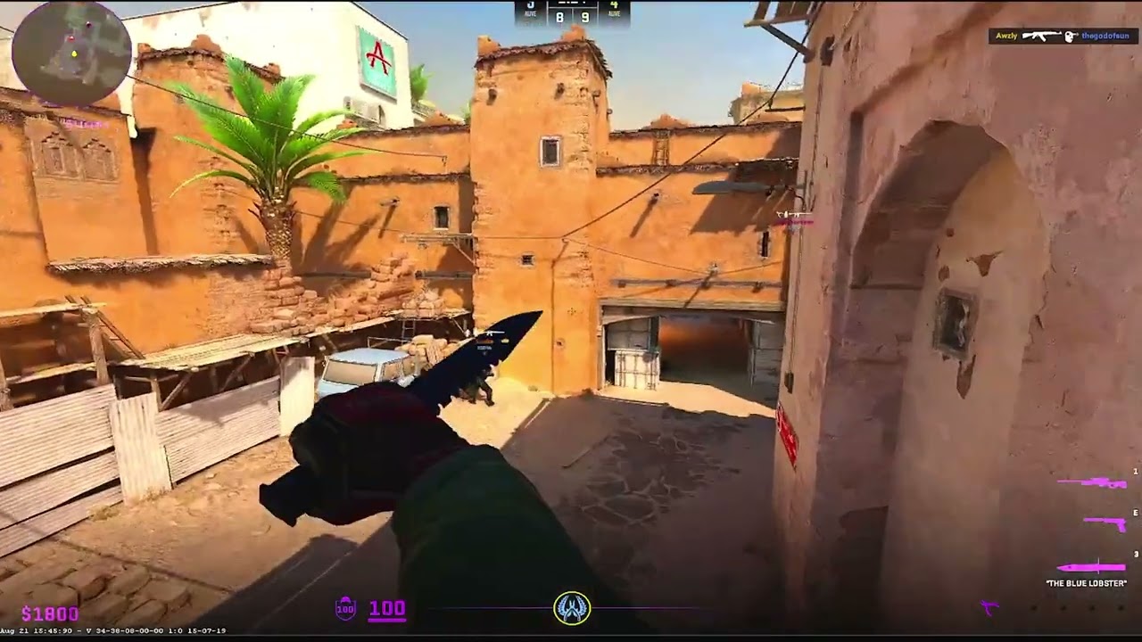 Surf on dust? (DUST II PIXELSURF)