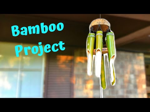 Easy Bamboo Wind Chimes