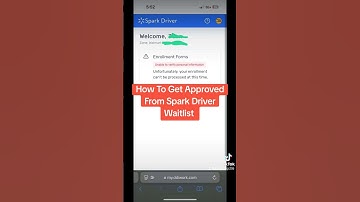 How to get approved from the waitlist of Walmart spark #waitlist #sparkdriver #waitlist #waitlisted