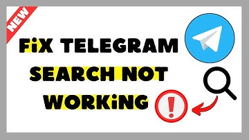 How to Fix Telegram Search Not Working Problem (2025 Easy Solution)