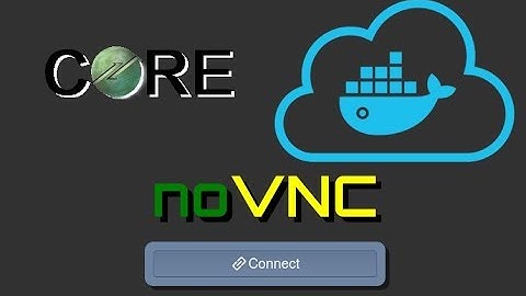 CORE emu Play With Docker (noVNC)