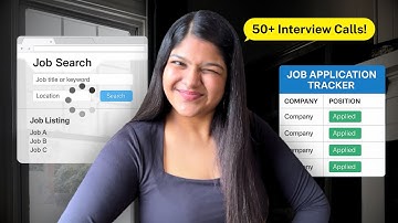 This Is Why You’re Not Getting Interview Calls 😓 (Job Tracker + Application Tips)