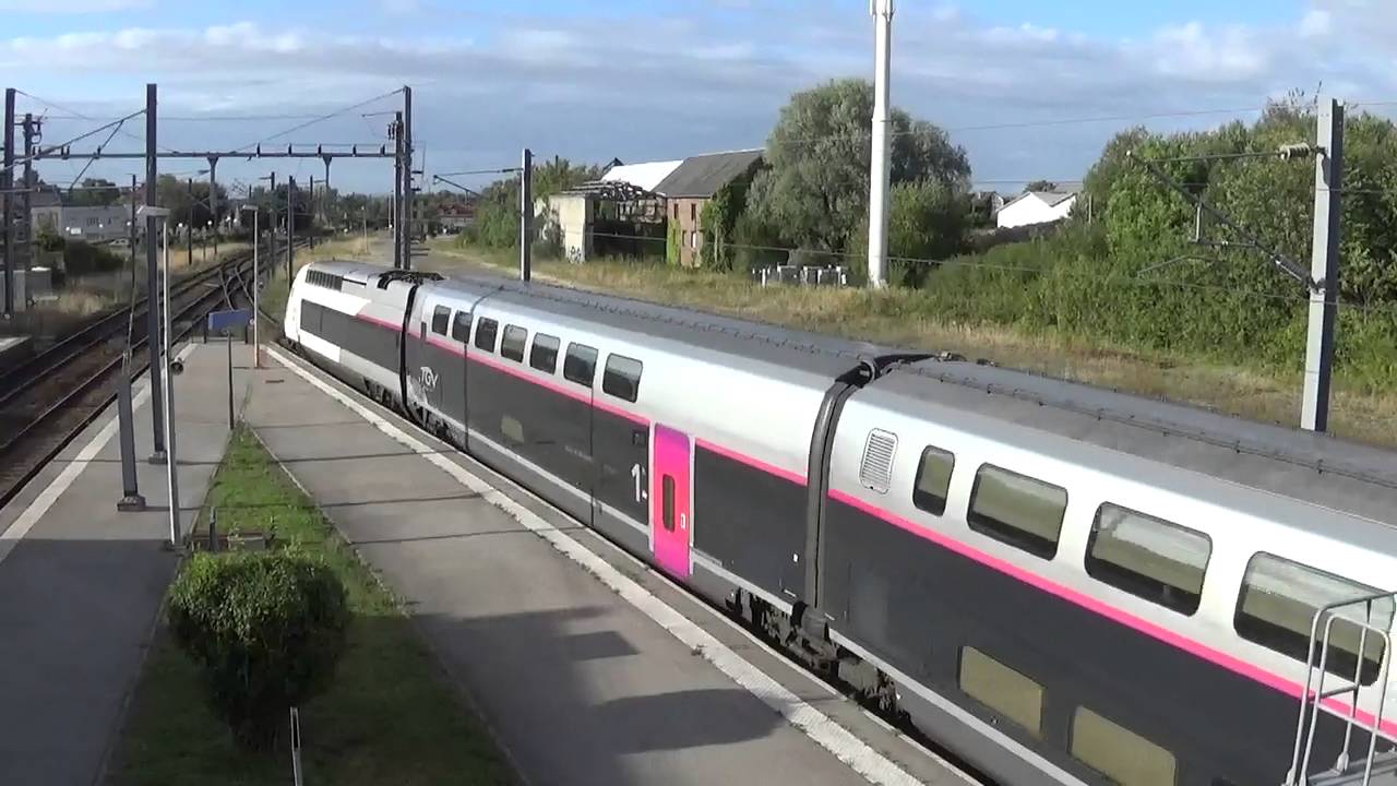 Départ du TGV Duplex 206 Carmillon pour ParisNord en gare de RangduFliersVertonBerck YouTube Départ du TGV Duplex 206 Carmillon pour ParisNord en gare de RangduFliersVertonBerck YouTube