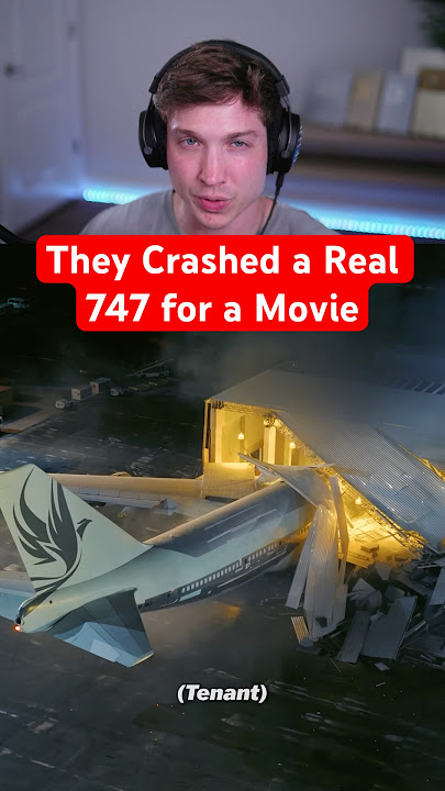 They Crashed a Real 747 for a Movie