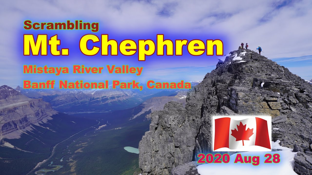 Mt. Chephren Scramble | Mistaya River Valley | Banff Nat'l park