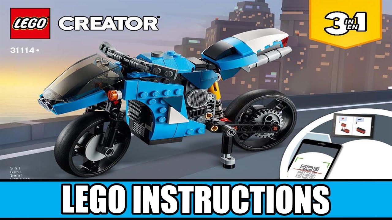 Superbike LEGO instructions