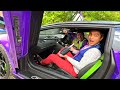 Thief Mr. Joe Hijacked Lamborghini VS Mr. Joker Racer Kids Video