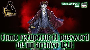 Como recuperar el password de un archivo RAR | Tutorial de John the ripper en Kali Linux