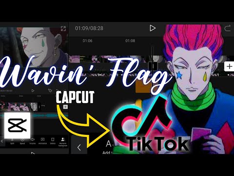 Paano mag edit ng  WAVIN FLAG  gamit ang CAPCUT  Tiktok trending toturial step by step
