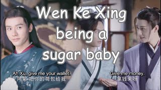 Wen Ke Xing being a sugar baby and Zhou Zi Shu endup accepting his fate