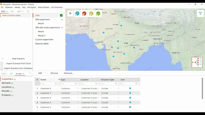 Green Field Analysis with anyLogistix | Supply chain analytics - DayDayNews